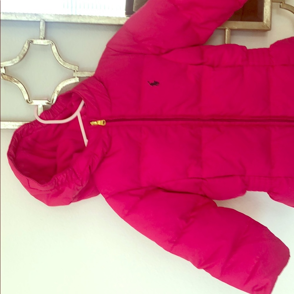 Ralph Lauren hooded puffy jacket-size 2t